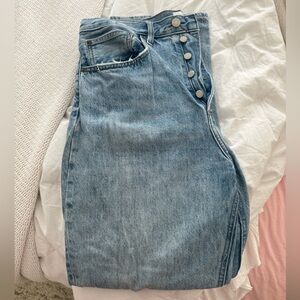 Denim Forum High Rise Light Blue Jeans